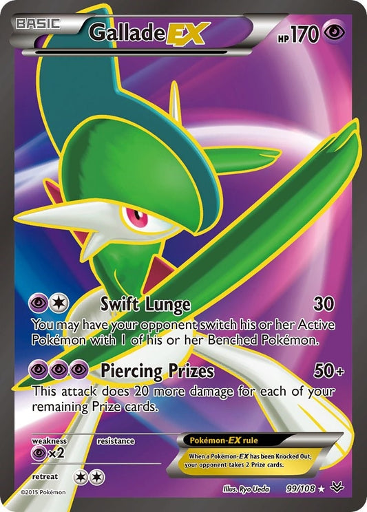 Gallade EX (99 Full Art) (99/108) (ROS)