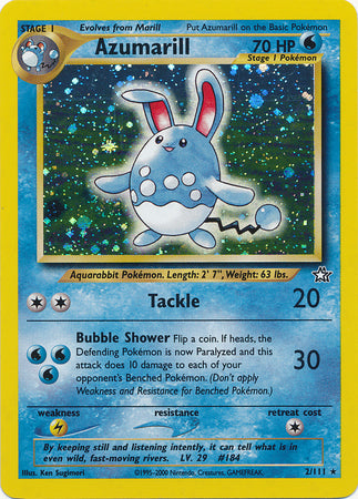 Azumarill (Holo) 2/111 - LP