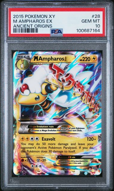 M Ampharos EX PSA 10