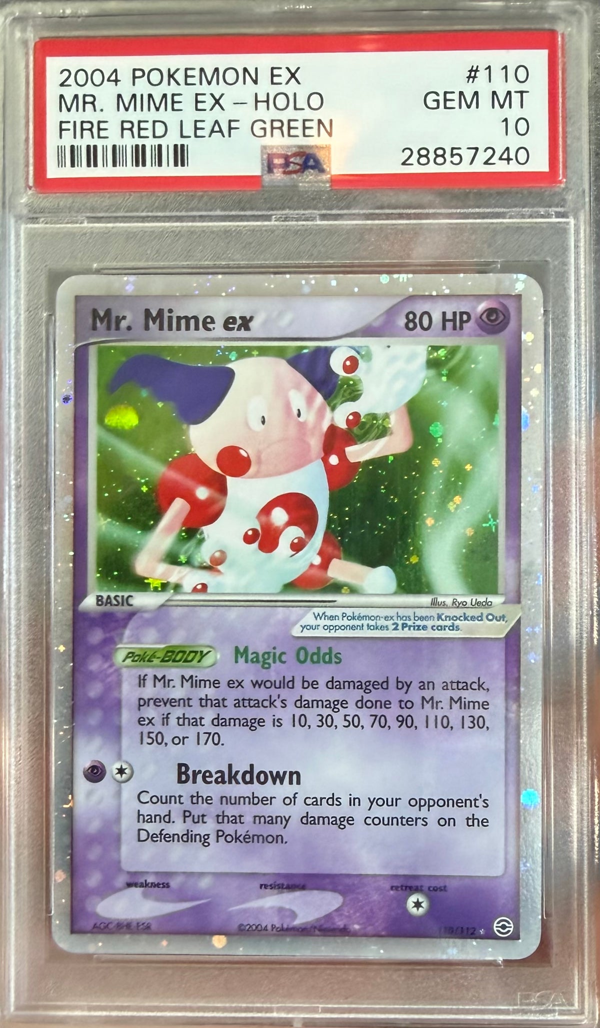 Mr Mime Ex PSA 10