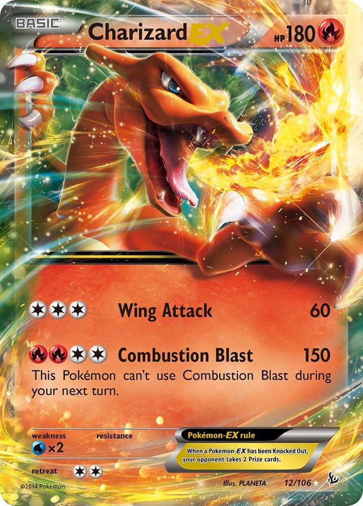 Charizard EX 12/106 - LP