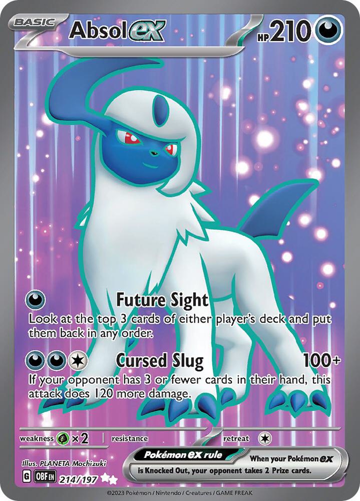 Absol EX 214/197 - NM