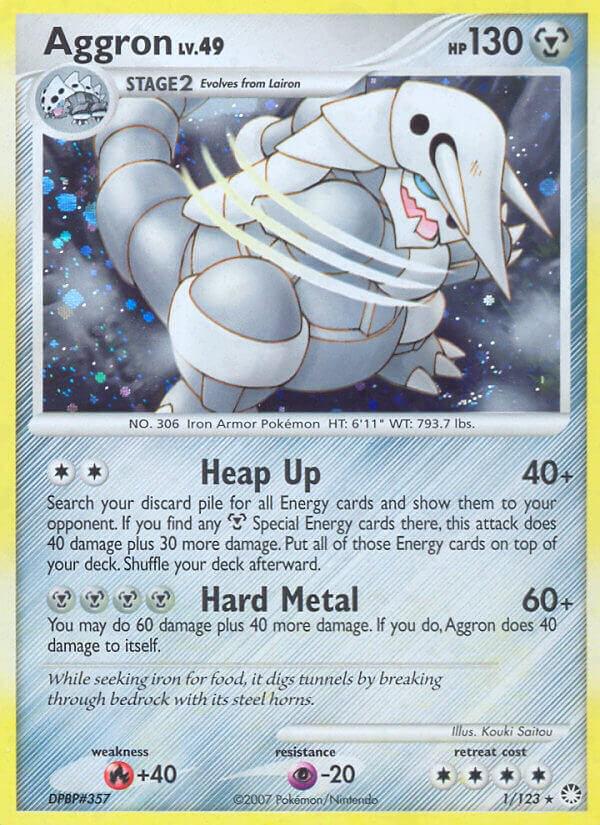 Aggron (Holo) 1/123 - MP
