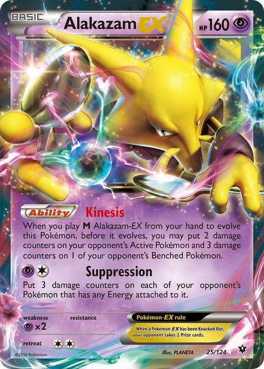 Alakazam EX 25/124 - LP