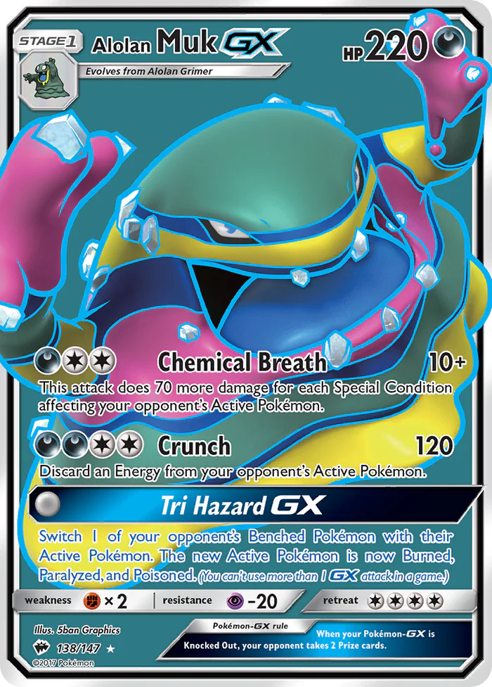 Alolan Muk GX 138/147 - NM