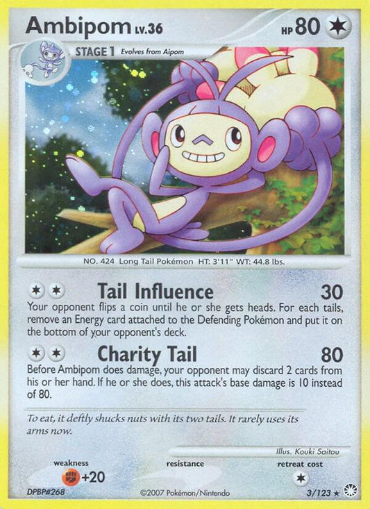 Ambipom (Holo) 3/123 - MP
