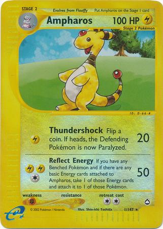 Ampharos (Reverse) 1/147 - MP