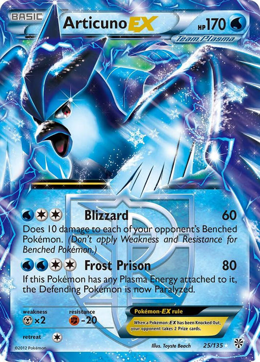 Articuno EX 25/135 - LP