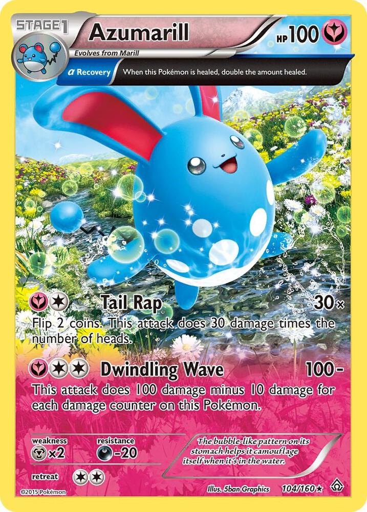 Azumarill 104/160 - NM