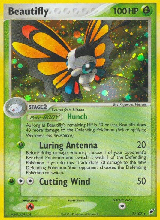 Beautifly (Holo) 2/107 - MP