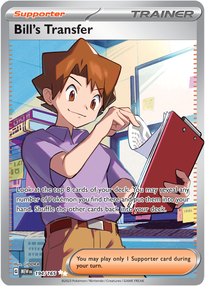Bill's Transfer 194/165 - NM