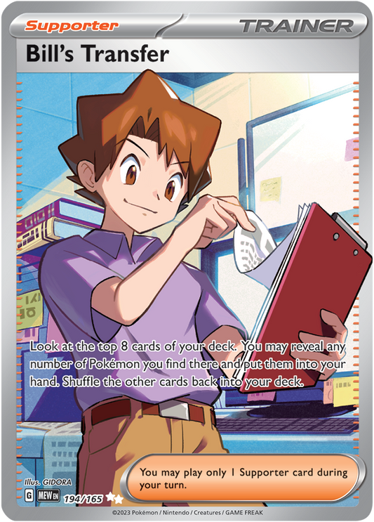 Bill's Transfer 194/165 - NM