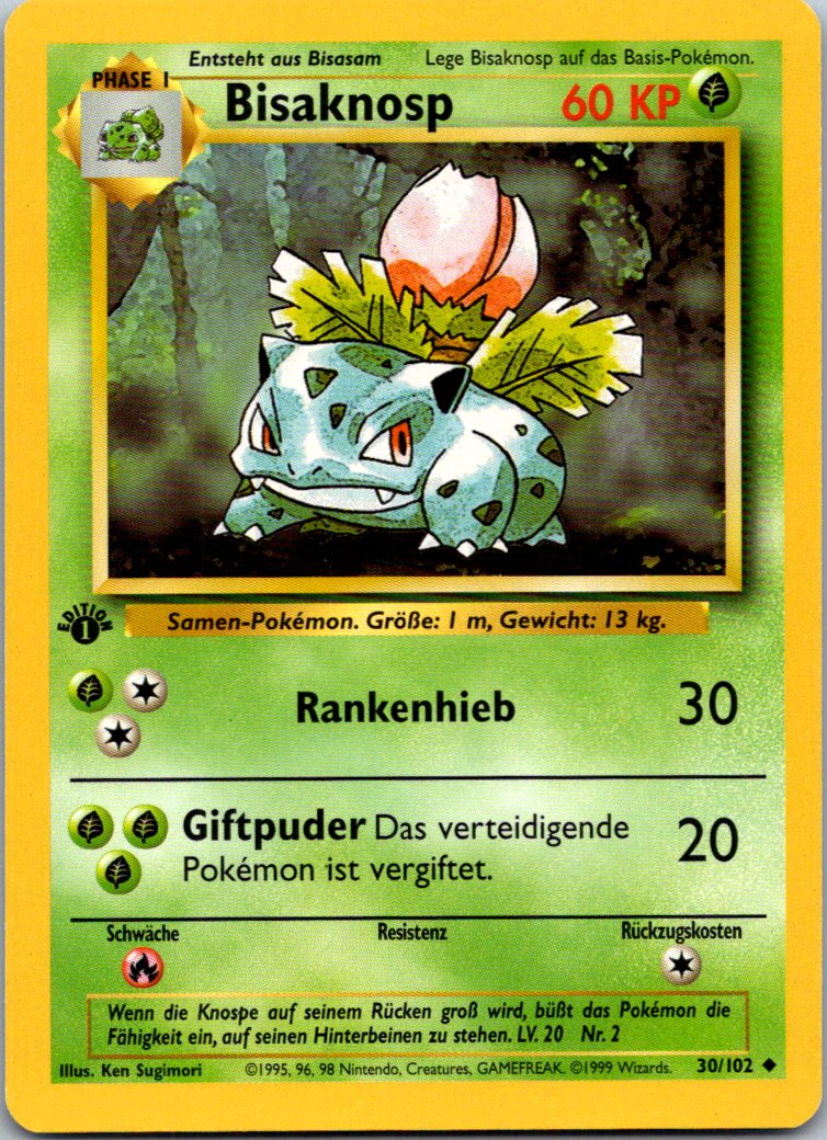 Bisaknosp 1st Ed. 30/102 - LP