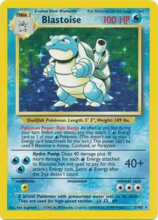 Blastoise (Holo) 2/102 - DMG