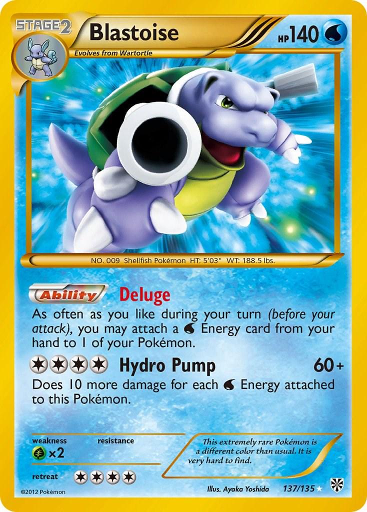 Blastoise 137/135 - LP