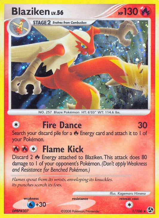 Blaziken (Holo) 1/106 - LP