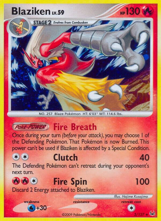 Blaziken (Holo) 3/127 - HP