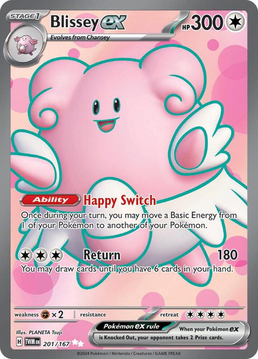 Blissey EX 201/167 - NM