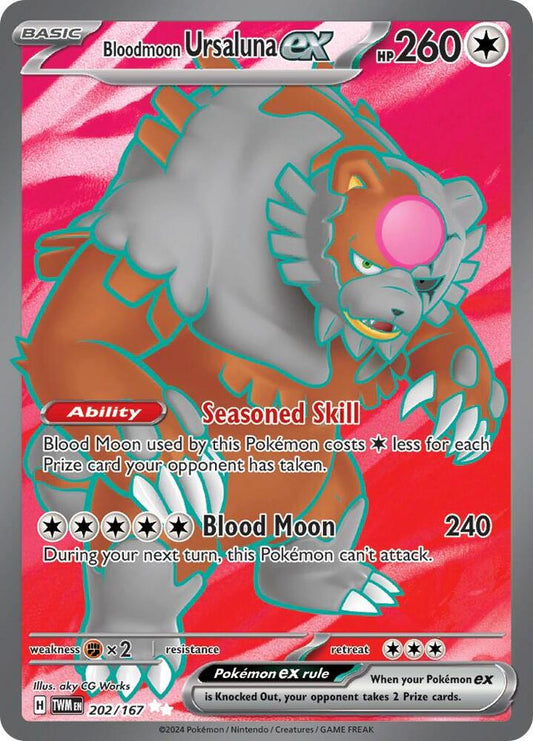 Bloodmoon Ursaluna EX 202/167 - NM
