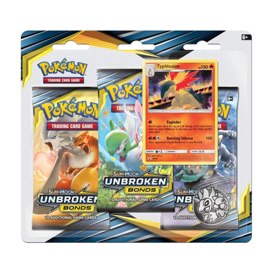 Unbroken Bonds 3 Packs Blister (Typhlosion)