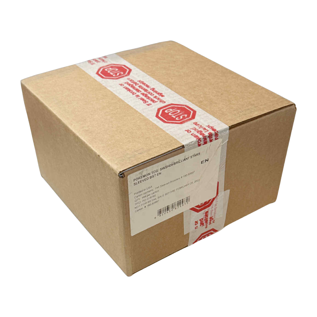 Brilliant Stars 144 Sleeved Booster Pack Case
