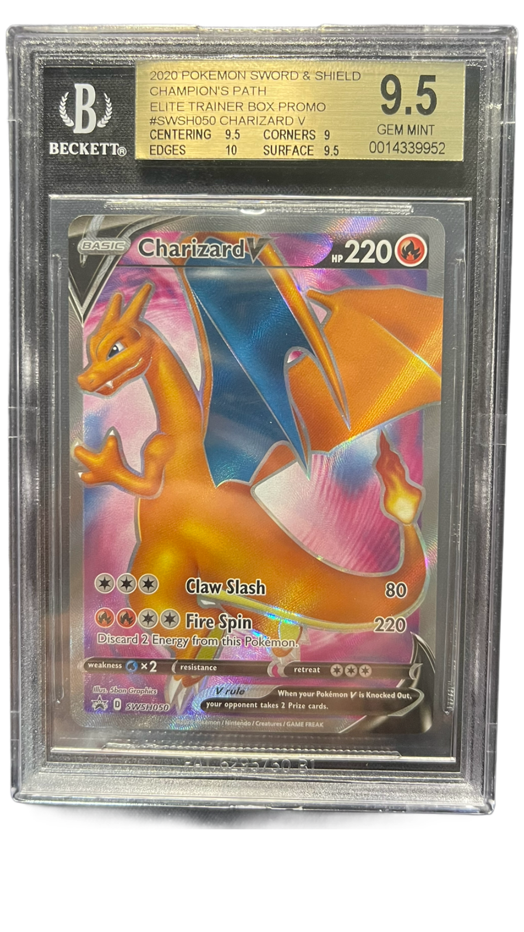 Charizard V BGS 9.5