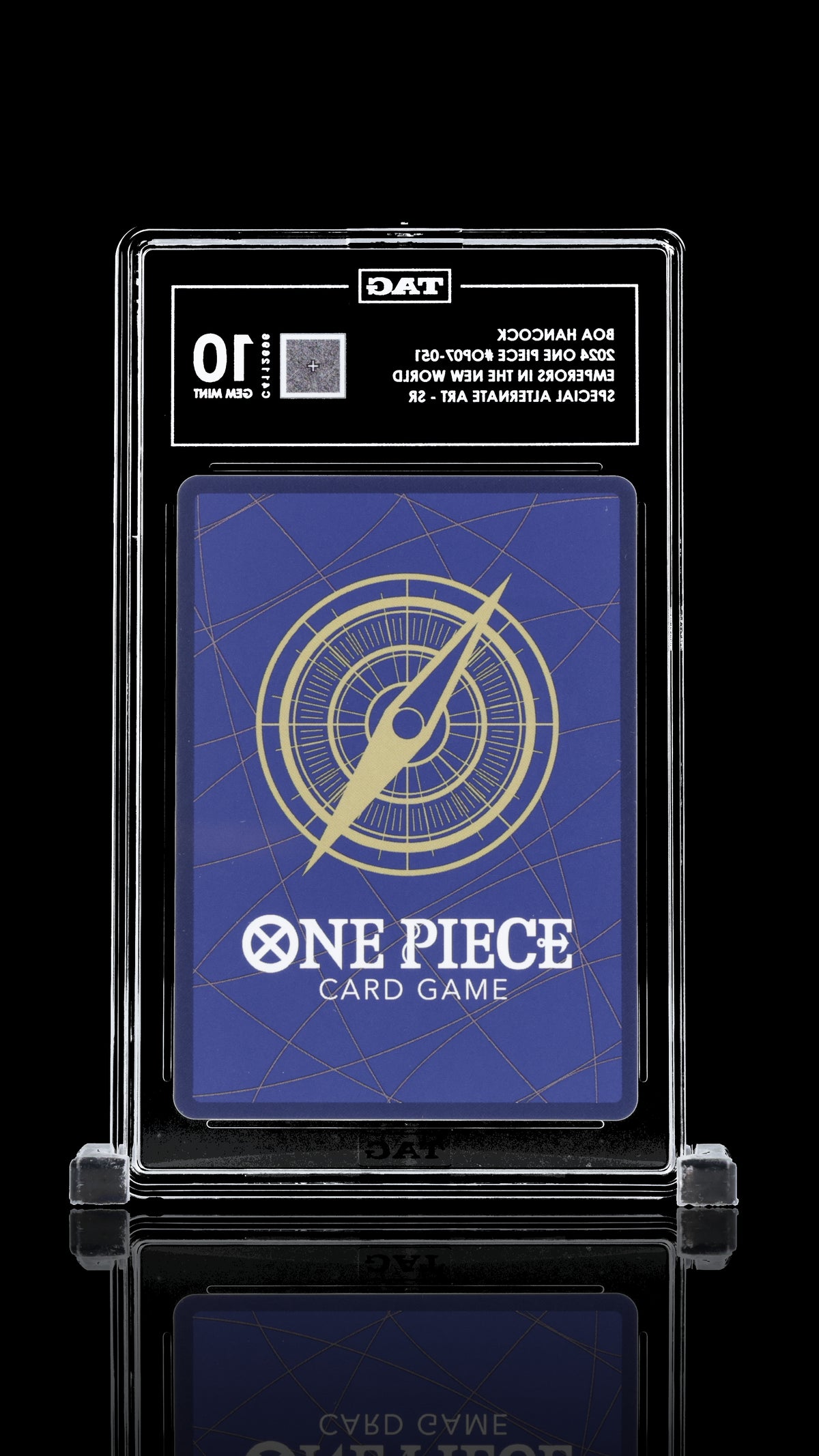 Boa Hancock Super Rare 2024 One Piece Emperors in the New World TAG 10 GEM MINT