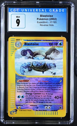 Blastoise Reverse CGC 9