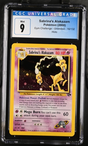 Sabrina's Alakazam CGC 9