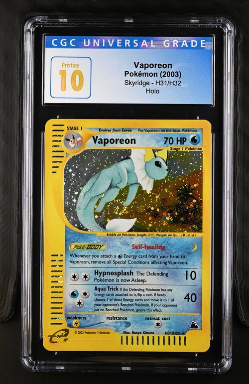 Vaporeon CGC 10