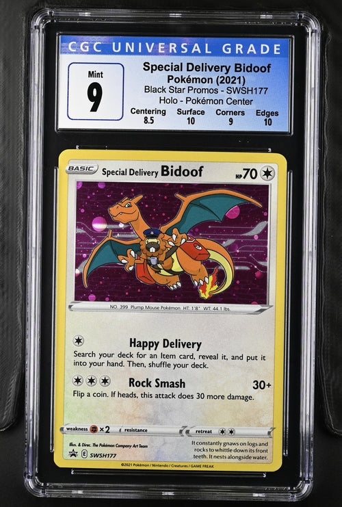 Special Delivery Bidoof CGC 9