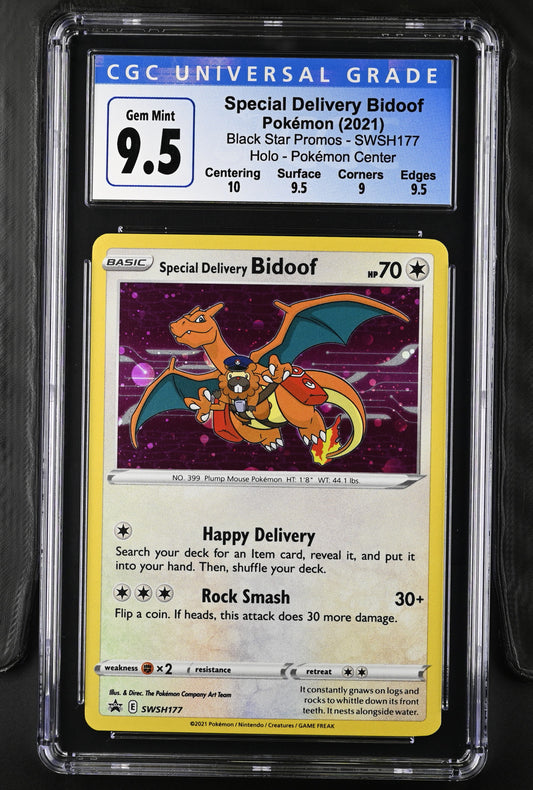 Special Delivery Bidoof CGC 9.5