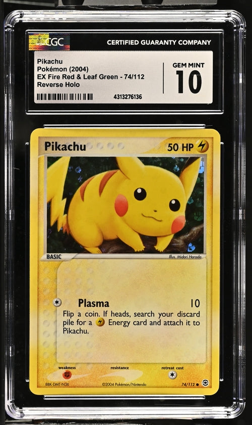 Pikachu Reverse CGC 10