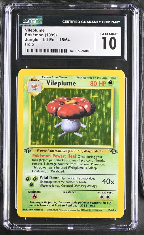 Vileplume 1st Ed. CGC 10