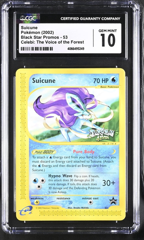Suicune Promov CGC 10