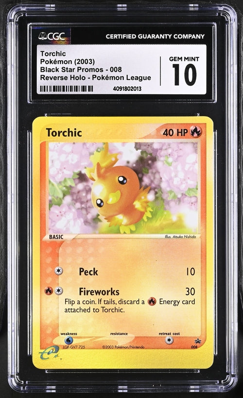 Torchic Reverse CGC 10
