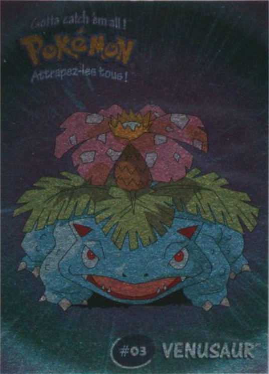 Venusaur SHINY Tip Danone - MP
