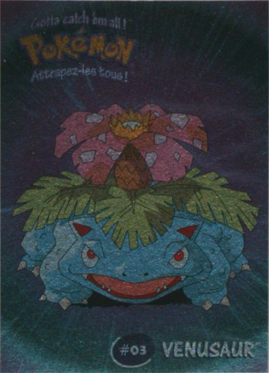 Venusaur SHINY Tip Danone - MP
