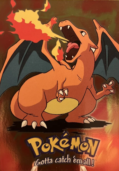 Charizard E6 of 12 (Topps/Foil) - MP