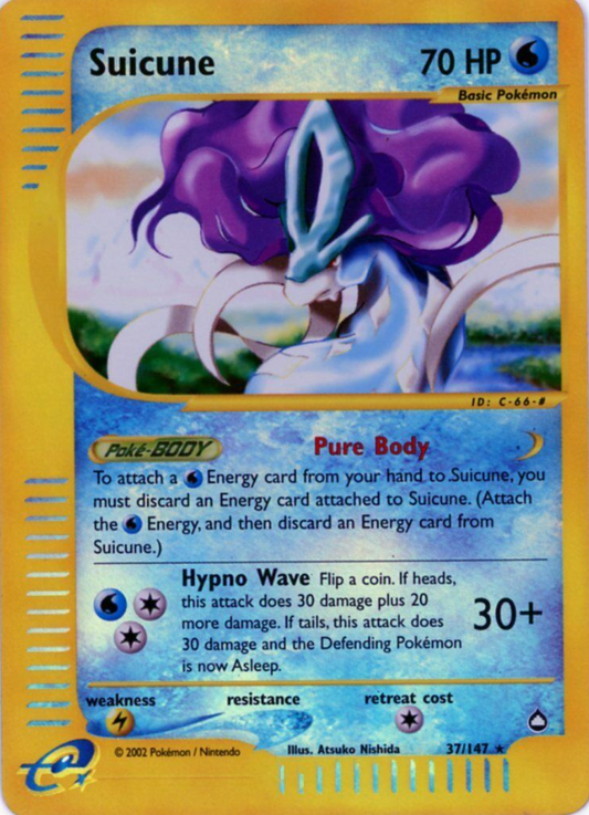 Suicune (Reverse) 37/147 - NM