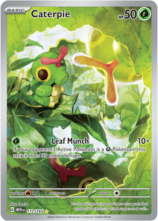 Caterpie 172/165 - NM