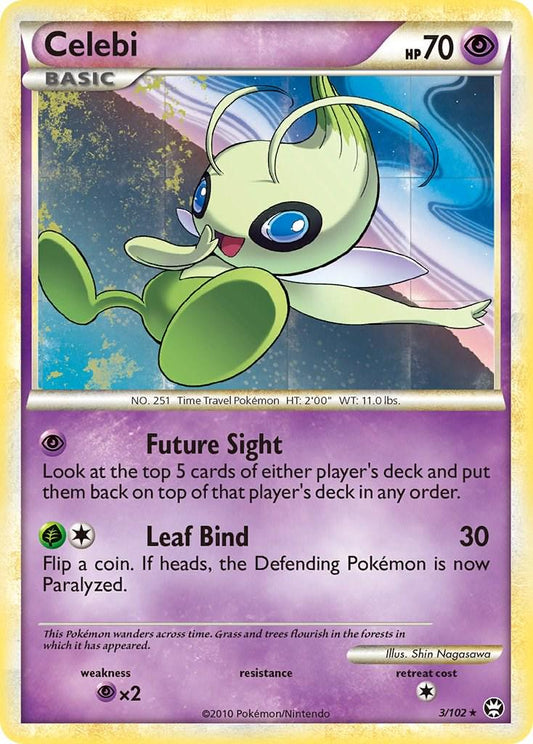 Celebi (Holo) 3/102 - LP