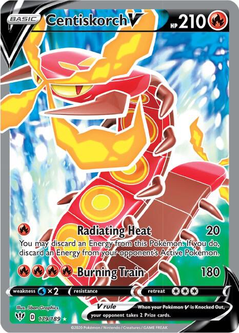 Centiskorch V 179/189 - NM
