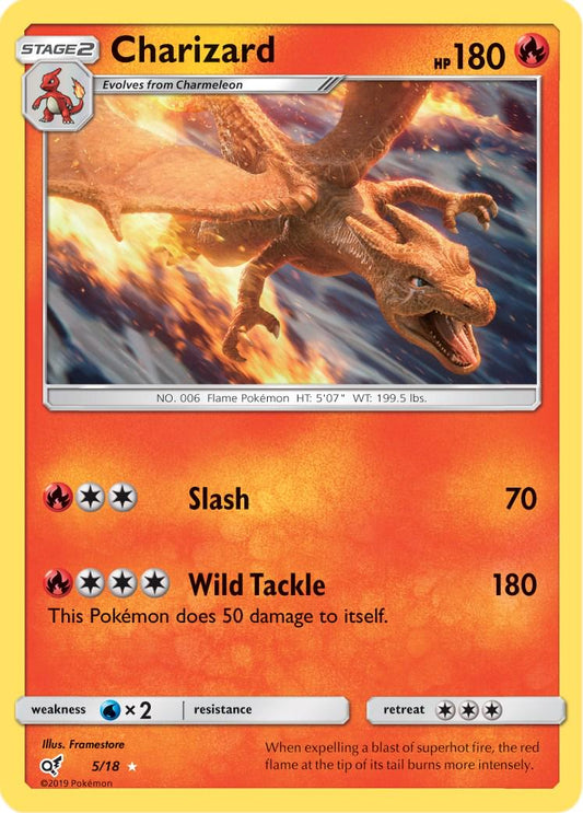 Charizard (Holo) 5/18 - NM