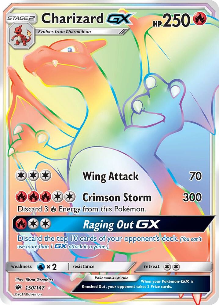 Charizard GX 150/147 - LP