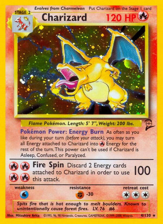 Charizard (Holo) 4/130 - DMG