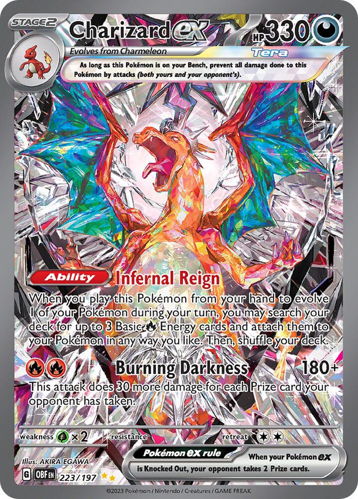 Charizard EX 223/197 - LP