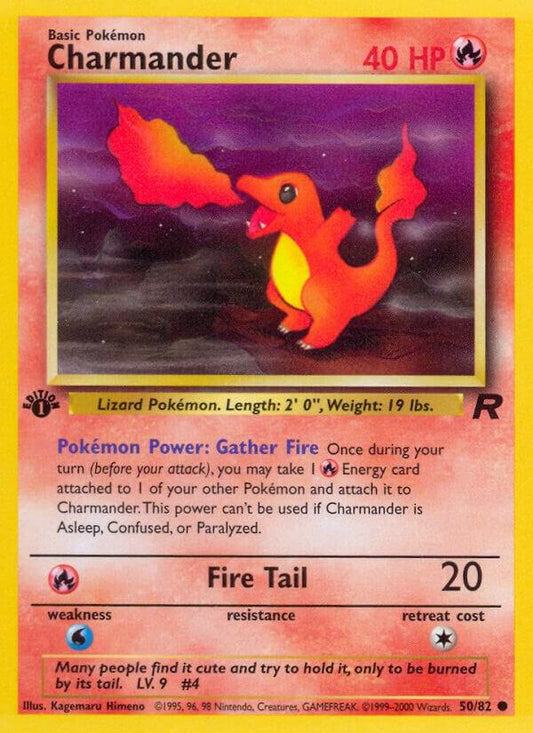 Charmander 1st Ed. 50/82 - LP