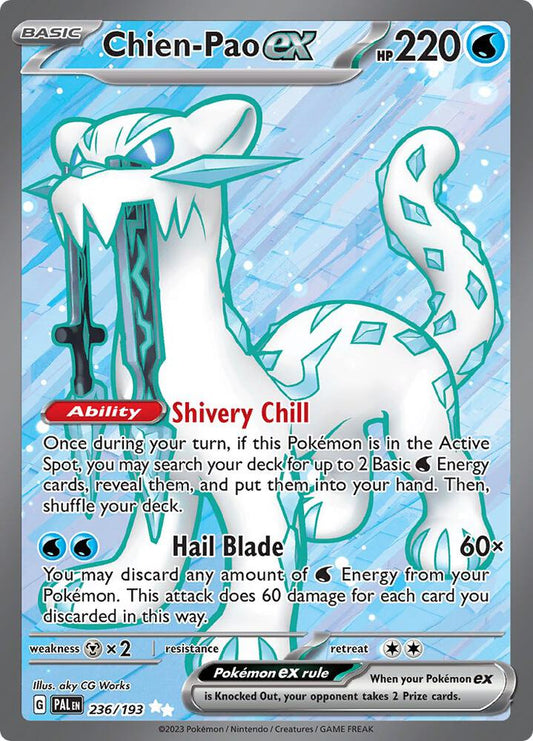 Chien-Pao EX 236/193 - NM