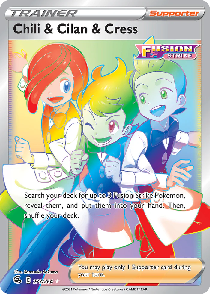Chili & Cilan & Cress 273/264 - NM